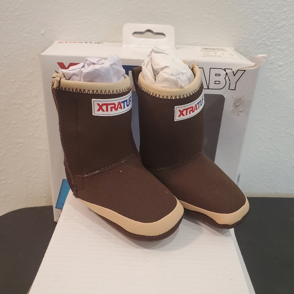 xtratuf Shoes New Xtratuf Legacy Baby Bootie Infant Size 3 Brown Shoes Some Damage To The